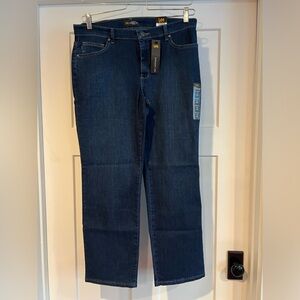 NWT Lee straight leg mid rise jeans size 12S